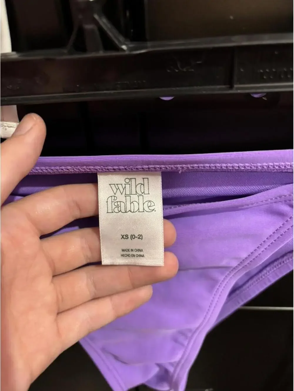 Wild Fable purple bikini set